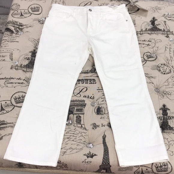 Current/Elliott Cropped Flare Jeans - Picture 7 of 9